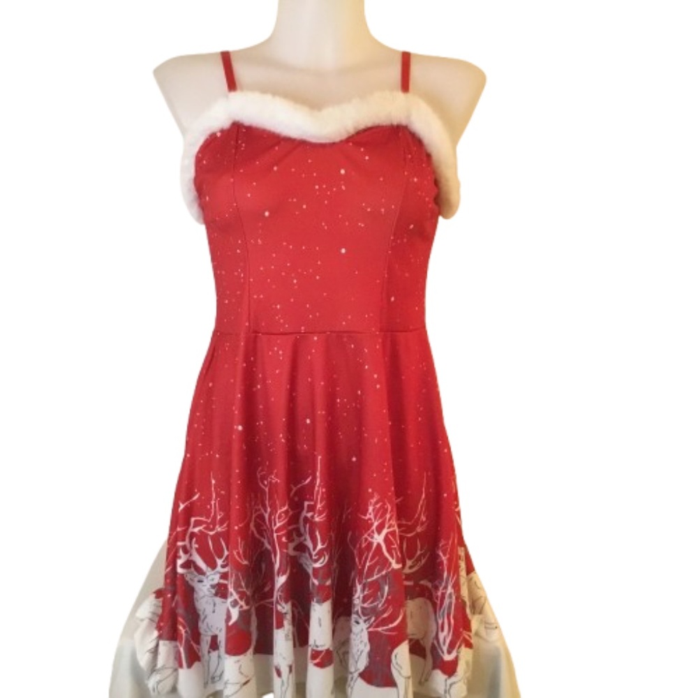 NWT Avidlove Christmas Babydoll Lingerie Size Large